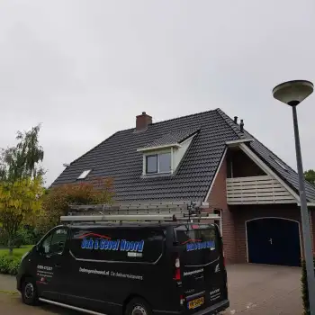 Woning in Gieten voorzien van dakcoating