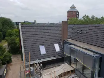 In Groningen voor Vriesbouw een monumentaalpand gecoat