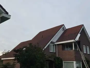 Nieuw Buinen Rozenlaan woning in een dag in de dakcoating