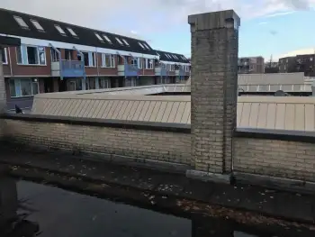 Professionele Gevelreiniging De Eurostate in stadskanaal reinigen hogedruk en kokend water