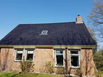 Dakcoating van vrijstaande woning in Langeloo Dakcoating van vrijstaande woning in Langeloo
