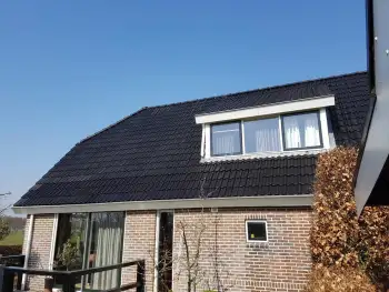 Gevelcoating van woonhuis in Wapenveld