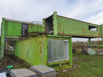 Project Rizoem Groningen Stralen en coaten van industrie gebouwen