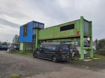 Project Rizoem Groningen Stralen en coaten van industrie gebouwen