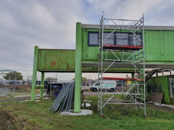 Project Rizoem Groningen Stralen en coaten van industrie gebouwen Project Rizoem Groningen Stralen en coaten van industrie gebouwen